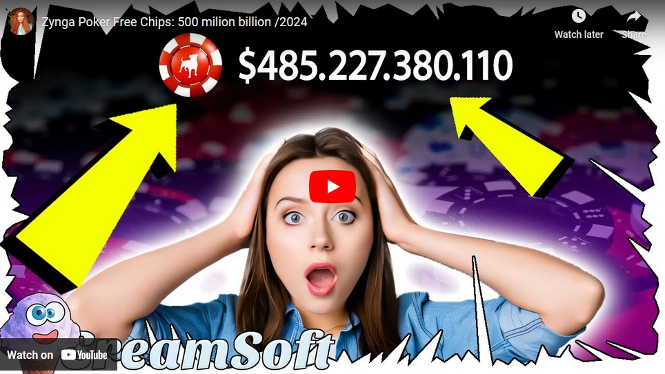 Zynga Poker Free Chips milion, billion (2024) 3 Minute Guide